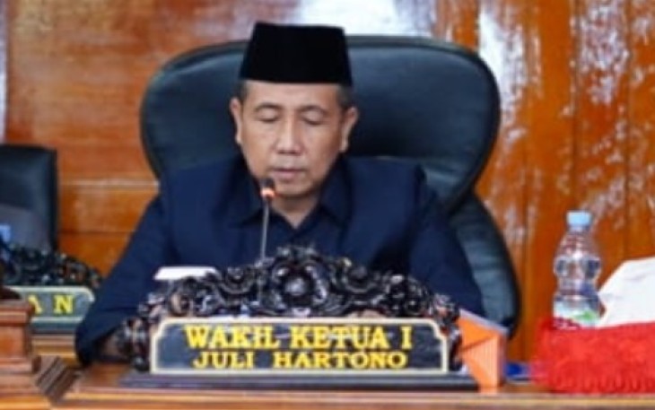 Wakil Ketua I Dewan Perwakilan Rakyat Daerah (DPRD) Kabupaten Bengkulu Selatan, Juli Hartono,