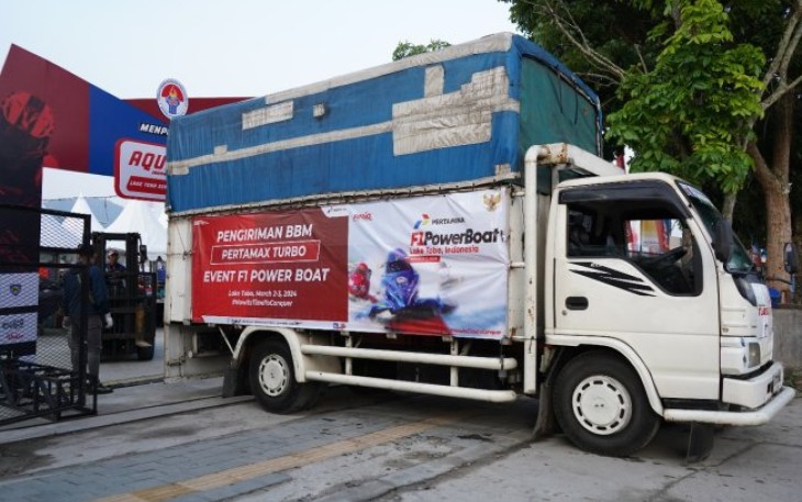 Pertamina Supply BBM dan Avtur Event F1 Powerboat 2024
