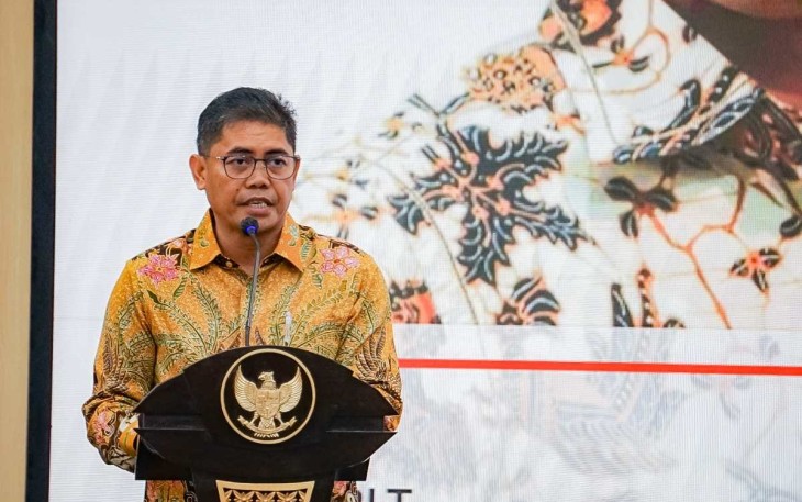 Plt Direktur Jenderal Ketahanan, Perwilayahan dan Akses Industri Internasional, Eko S. A. Cahyanto dalam keterangannya di Jakarta, Kamis (26/12).