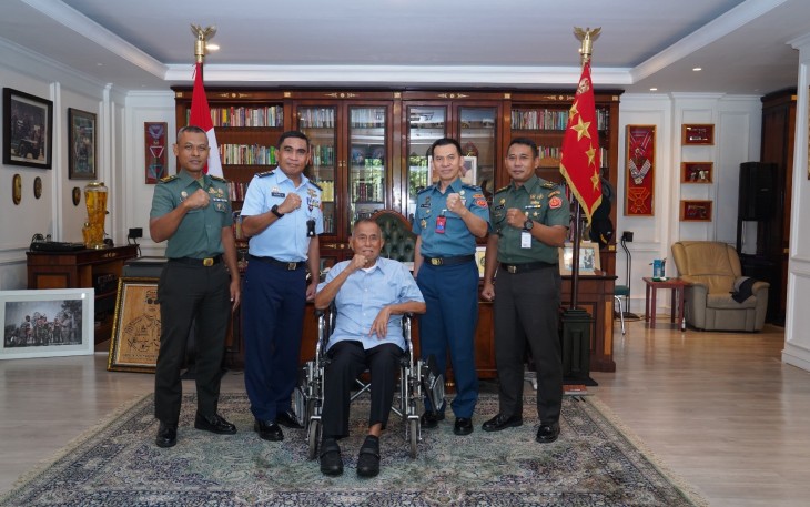 Anjangsana TNI Kepada Jenderal TNI (Purn) Ryamizard Ryacudu