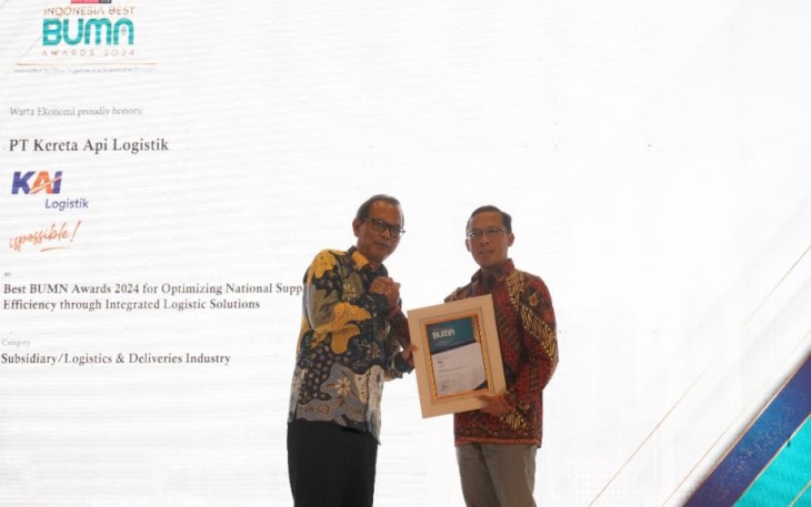 KAI Logistik Raih Penghargaan Best BUMN Awards 2024