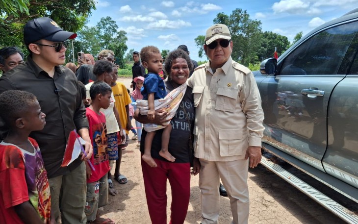 Wakasad Dampingi Presiden RI Tinjau Program Strategis Nasional Ketahanan Pangan di Merauke