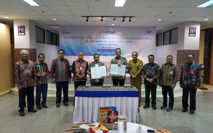 Bank Jatim Teken MoU dan NDA dengan Bank NTT