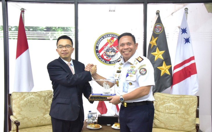 China Coast Guard Courtesy Call ke Bakamla RI