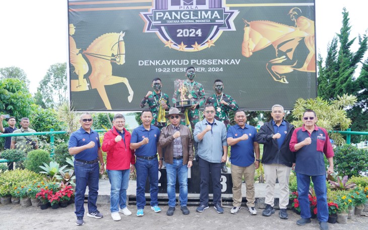 Kasad Hadiri Kejuaraan Berkuda Piala Panglima TNI 2024