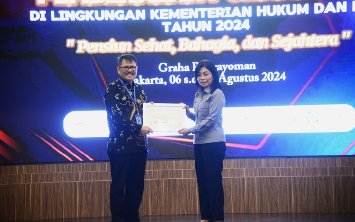 ASN Kemenkumham Tetap Percaya Diri Memasuki Masa Purnabakti