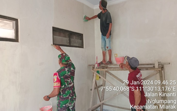 Upaya Babinsa Kodim 0802/Ponorogo Sukseskan Pelayanan Kesehatan