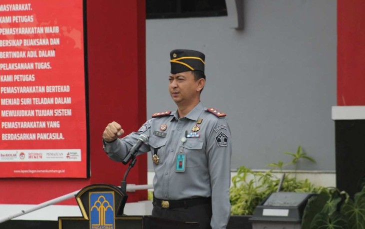 Kepala Lembaga Pemasyarakatan (Kalapas) Kelas IIA Cilegon, Yosafat Rizanto