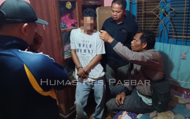 Satuan Resnarkoba Polres Pasaman Barat Kembali Ringkus 4 Pelaku Peredaran Gelap Narkotika Jenis Sabu 
