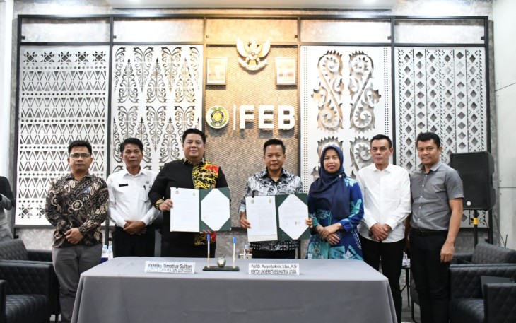 Bupati Samosir Teken MoU dengan USU