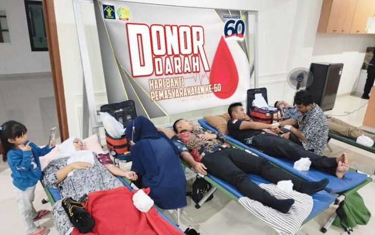 Lapas Cilegon Gelar Kegiatan Donor Darah 