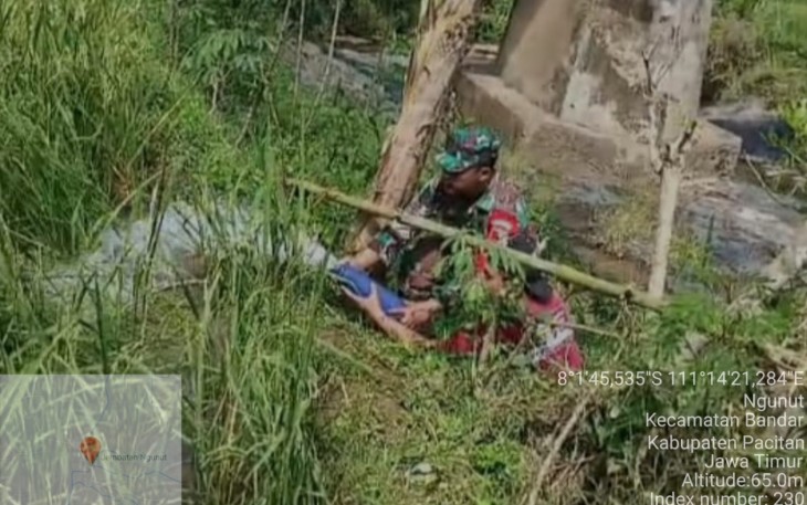 Babinsa Koramil 0801/06 Bandar Lakukan Pendampingan Program Pompanisasi