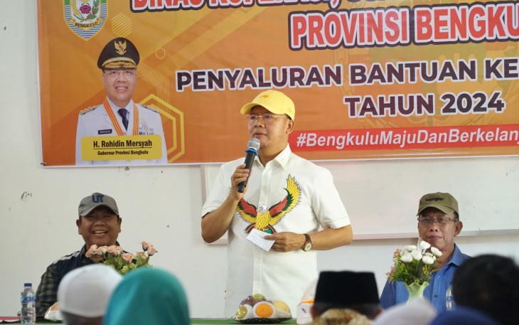 Gubernur Bengkulu Rohidin Mersyah  