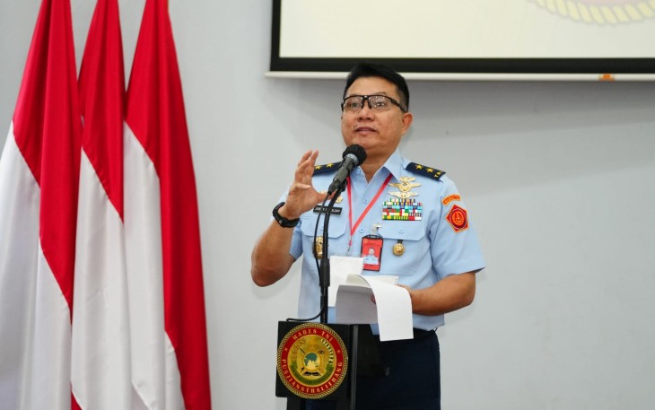 Kapusjianstralitbang TNI Marsda TNI Jorry S Koloay, S.I.P., M.Han 