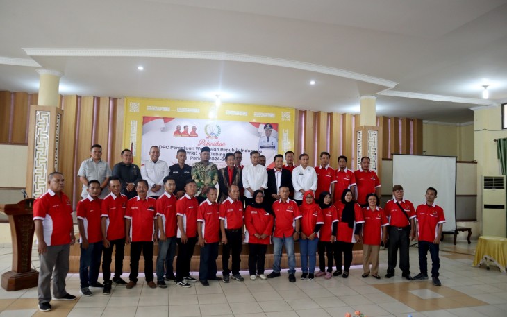DPC PWRI Tebing Tinggi Periode 2024-2027 Resmi Dilantik 