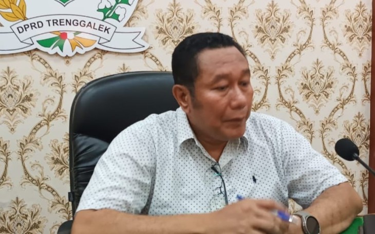 Ketua Komisi II DPRD Kabupaten Trenggalek, saat dikonfirmasi setelah rapat klarifikasi perencanaan kegiatan tahun 2025 bersama Organisasi Perangkat Daerah (OPD) mitra kerja, di aula DPRD Kabupaten Trenggalek, Sabtu (16/11/2024)