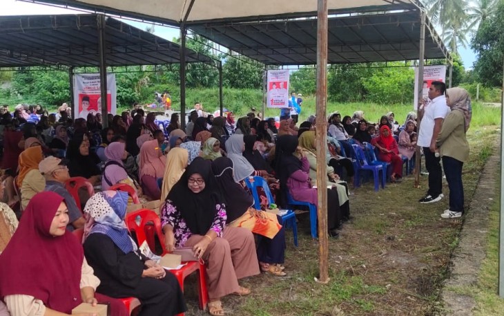 Masyarakat Desa Malang Rapat Dukung Paslon Nomor Urut 1