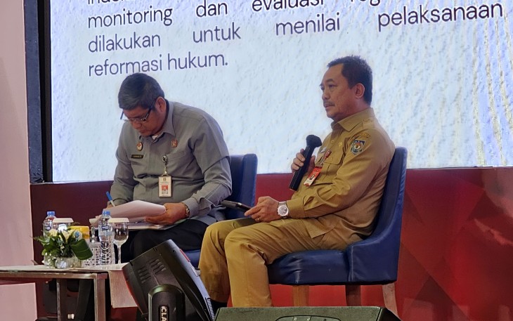 Kepala Badan Strategi Kebijakan Dalam Negeri (BSKDN) Kementerian Dalam Negeri (Kemendagri) Yusharto Huntoyungo