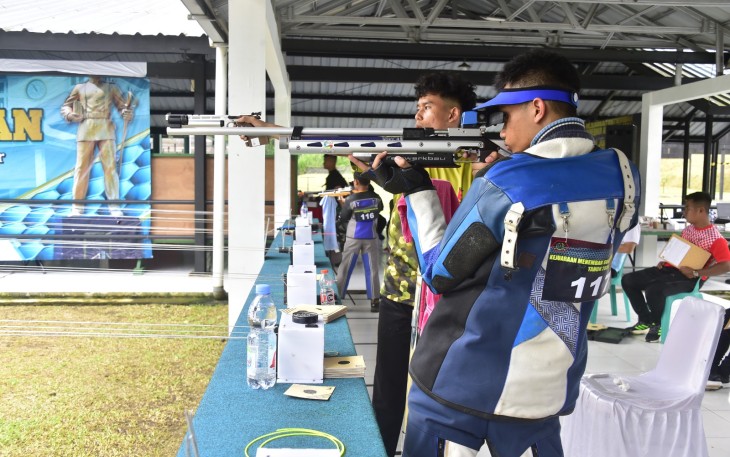 Kejuaraan Menembak Gubernur Akmil Cup 2024 Dibuka di Magelang
