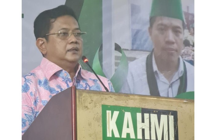 Wakil Menteri Transmigrasi sekaligus Wakil Ketua Umum PAN Viva Yoga Mauladi mengucapkan selamat dan sukses atas digelarnya Resepsi HUT Ke-58 KAHMI, Jakarta (27/12)