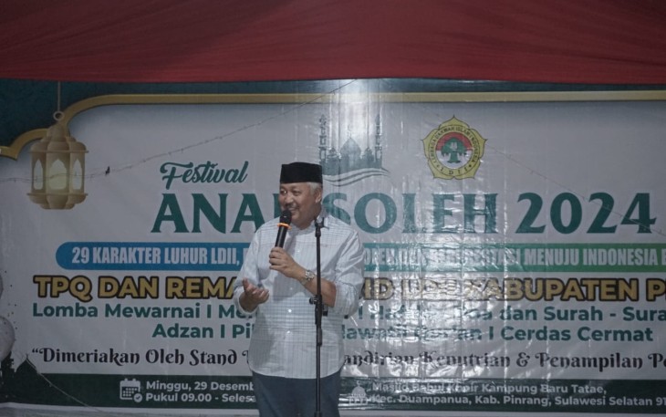 Ketua DPD LDII Kabupaten Pinrang Ihsan Syamsuri, SH