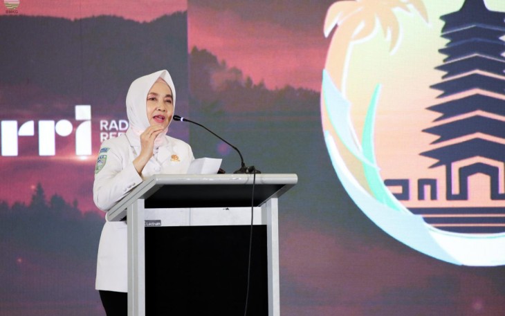 Kepala Badan Meteorologi, Klimatologi, dan Geofisika (BMKG) Dwikorita Karnawati