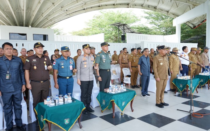 Bupati Kukuhkan Satlinmas Kabupaten Asahan
