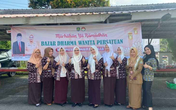 DWP Bengkulu Tengah Gelar Bazar Ramadan 1445 Hijriah 