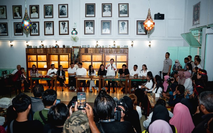 Puan saat Malam Mingguan Bareng Fuji-Thariq Halilintar Hingga Nobar Video Program Ganjar dengan Anak Muda Malang