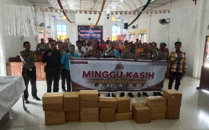 Minggu Kasih di Gereja HKBP Rogate Bangun