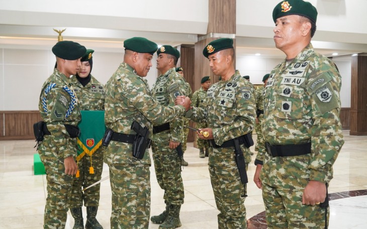 Pangkostrad Pimpin Sertijab Pejabat Kostrad dan Tradisi Korps Prajurit Kostrad