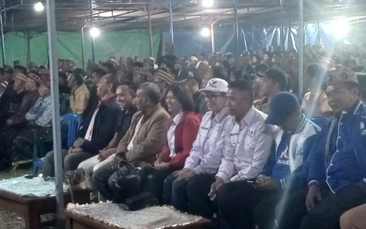 Deklarasi Paket Maron Di Kecamatan Ruteng,Dihadiri Ratusan Masa