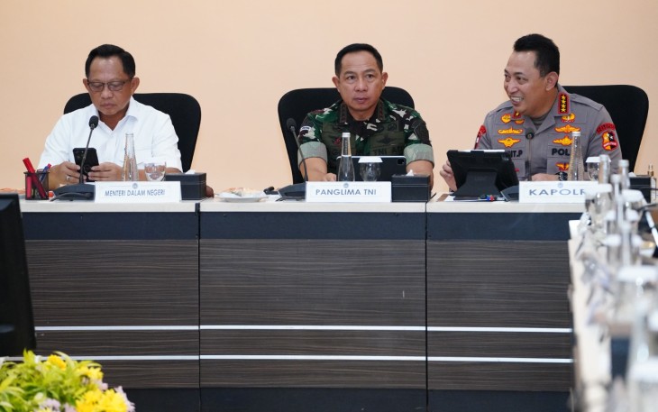 Panglima TNI Hadiri Rakor Tingkat Menteri Dipimpin Menko PMK