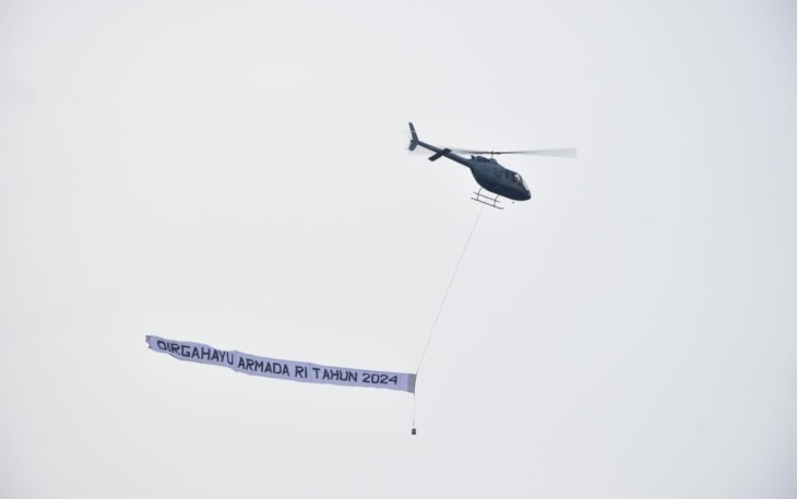 Dirlog Puspenerbal Hadiri Navy Parade Peringati HUT Armada Rl 2024
