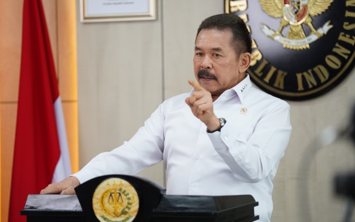 Jaksa Agung ST Burhanuddin hadir dan memberikan sambutan pada Acara Entry Meeting Pemeriksaan Laporan Keuangan (LK) Kejaksaan RI Tahun Anggaran 2023 oleh Badan Pemeriksa Keuangan (BPK) RI