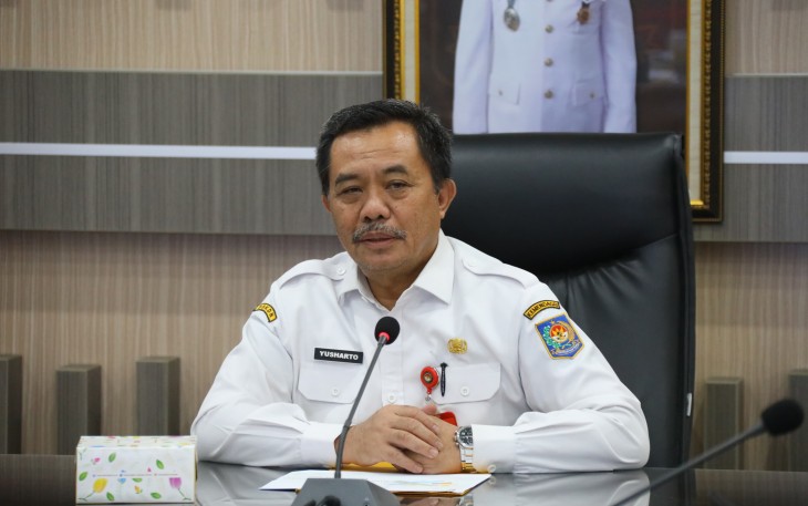 Kepala Badan Strategi Kebijakan Dalam Negeri (BSKDN) Kementerian Dalam Negeri (Kemendagri) Yusharto Huntoyungo