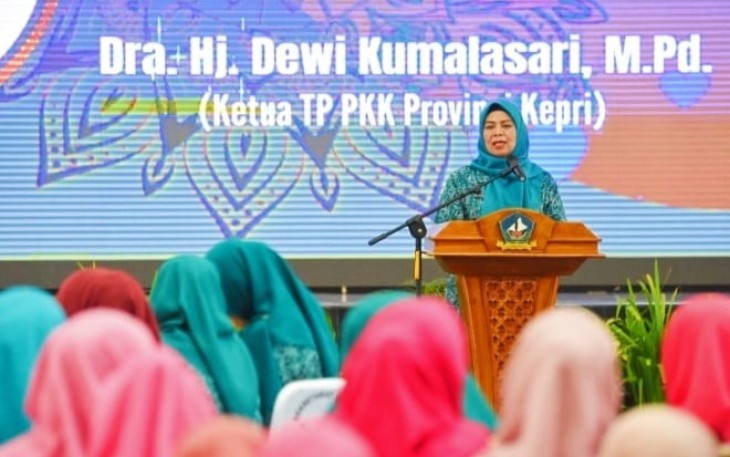Ketua TP PKK Kepri Hadiri Workshop Peningkatan Pelayanan Kader Posyandu di Tanjungpinang dan Bintan