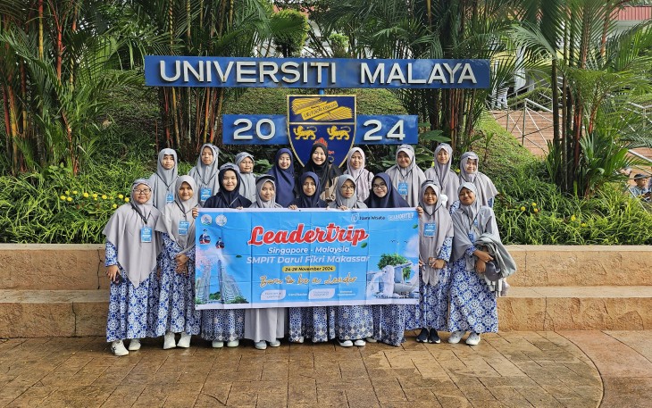 SMPIT Darul Fikri Makassar Gelar Leader Trip 5 Hari 4 Malam ke Singapura dan Malaysia