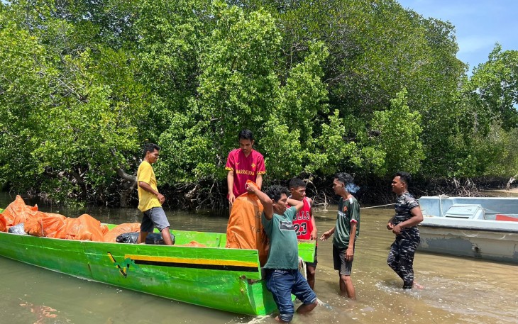 Prajurit TNI AL Gagalkan Pelaku Ilegal Smuggling di Kupang  