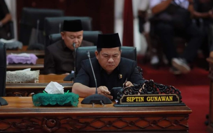 Anggota DPRD BS Sipatin Gunawan,
