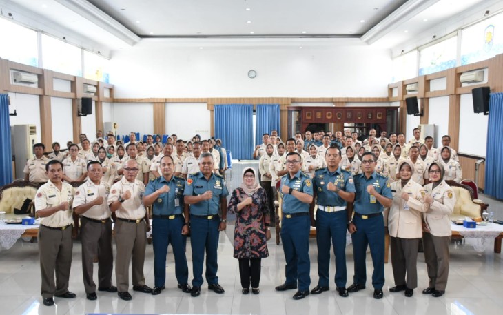 PNS Lantamal V Ikuti Bimtek Pemisahan