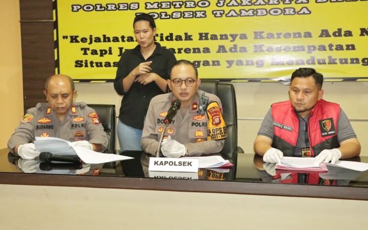 Polsek Tambora Jakarta Barat Berhasil Amankan Pelaku Curanmor 