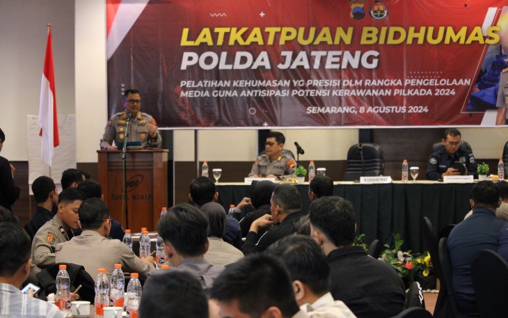 Polda Jateng Tingkatkan Peran Humas Menyambut Pilkada 2024 dengan Aman