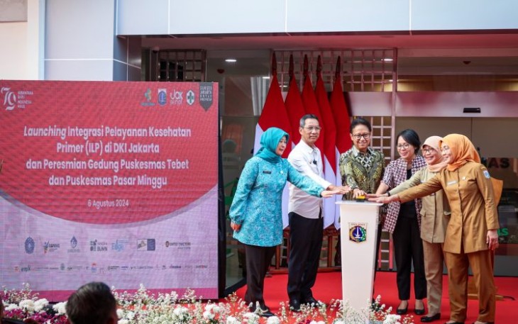 Menkes Budi Gunadi Sadikin saat launching program ILP di Jakarta 