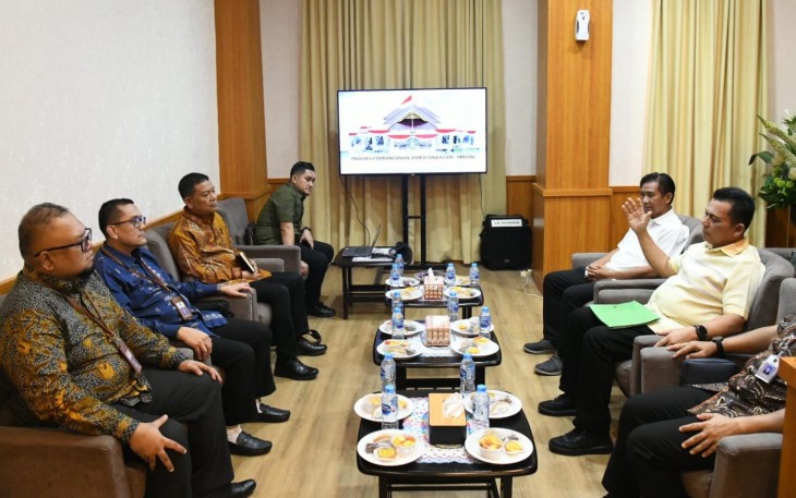 Ansar Ahmad saat Bertemu Wantimpres