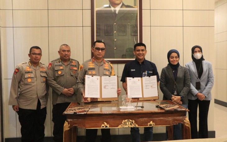 Kapolda Bengkulu Tandatangani PKS Bersama BRI