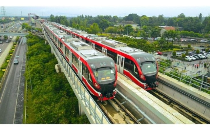 Ilustrasi LRT Jabodetabek 