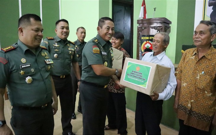 Aster Panglima TNI Tinjau  Kesiapan Serbuan Teritorial di Wilayah Pemalang