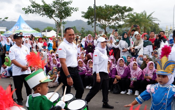 Dandim 0801/Pacitan Hadiri Gebyar PAUD Dalam Rangka Peringatan Hari Anak Nasional