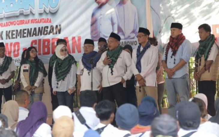 Sorban NU mendeklarasikan dukungan untuk calon presiden dan calon wakil presiden nomor urut 02, Prabowo Subianto-Gibran Rakabuming Raka di Pilpres 2024. 